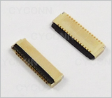 0.3 31Pin 前插后掀盖（后压）H1.0mm FPC连接器图,0.3 31PIN 翻盖式FPC连接器H.0图片,0.3 31Pin掀盖FPC连接器相片,0.3 31PIN掀盖式插座图,0.3 31Pin 掀盖式 FFC连接器图,0.3mm Pitch 31Pin Down Contact ZIF Fpc Connector Picture