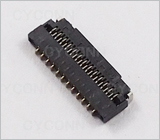 0.3 25Pin 掀盖 式H1.0mm FPC连接器图,0.3 25PIN 翻盖式FPC连接器H.0图片,0.3 25Pin掀盖FPC连接器相片,0.3 25PIN掀盖式插座图,0.3 25Pin 掀盖式 FFC连接器图,0.3mm Pitch 25Pin Down Contact ZIF Fpc Connector Picture