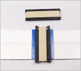 0.5 50Pin 转接连接器,0.5 50Pin延长FPC连接器,0.5 50Pin 转接连接板图,0.5 50Pin转接插相片，0.5mm Pitch 50Pin FPC Extend Connector Picture