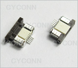 0.5mm 5P FPC下接,0.5mm 5P FPC连接器下接,0.5 5PIN FPC连接器