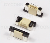 0.5 7Pin 立贴FPC连接器图,0.5 7Pin 立式贴片FPC连接器图，0.5 7Pin SMT FPC Connector Picture,0.5 7PIN立贴FFC连接器座图,0.5S-1-7PB