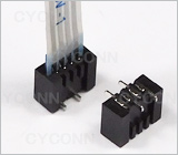 1.0立贴双面接FPC连接器,1.0立式贴片双面接FPC连接器,1.0立贴双面接FFC连接器,无锁,不带锁扣，1.0 SMT DOUBLE Contact FPC connector