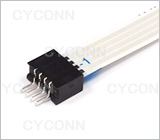 1.0卧贴双面接FPC连接器,1.0卧式贴片双面接FPC连接器,1.0卧贴双面接FFC连接器,无锁,不带锁扣，1.0 SMT DOUBLE Contact FPC connector