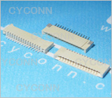 1.0 15Pin 贴片式 双面接,1.0mmFPC座15P，1.0mmFPC卧贴15P，1.0 15P双面接不带锁扣
