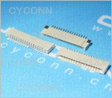 1.0 16Pin 贴片式 双面接,1.0mmFPC座16P，1.0mmFPC卧贴16P，1.0 16P双面接不带锁扣