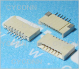 1.0 6Pin 贴片式 双面接,1.0mmFPC座6P，1.0mmFPC卧贴6P，1.0 6P双面接不带锁扣,1.0-3-6PWB