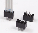 1.0 4Pin 直插双面接触连接器图,1.0 4Pin DIP FPC座,1.0 4PIN 立式插板双面接FPC连接器图片,1.0 4Pin 插板双面接触FFC连接器无锁扣图,1.0mm 4PIN DIP No ZIF Double Contact FPC Connector Picture