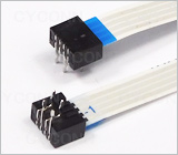 1.0 FPC连接器 90度 双面接触，1.0mm 双排 双面接触FPC连接器，1.0mm 双排90度FPC插座