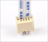 1.25插板FPC连接器,1.25直插FPC连接器，1.25DIP FPC座,1.25立式插板FPC连接器无锁扣,1.25mm DIP No ZIF FPC Connector