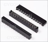 1.25 24Pin 立贴双面接触连接器图,1.25 24PIN 立式贴片双面接FPC连接器图片,1.25 24Pin 立贴双面接触FFC连接器无锁扣图,1.25mm 24PIN SMT No ZIF Double Contact FPC Connector Picture