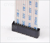 1.25立贴双面接连接器,1.25立式贴片双面接FPC连接器,1.25立贴双面接FFC连接器无锁扣,1.25mm SMT No ZIF Double Contact FPC Connector