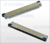 0.5FPC连接器,0.5mm 60PIN FPC连接器,0.5mm 60PIN FPC插座,0.5mm 60P FFC连接器 上接,0.5FPC连接器