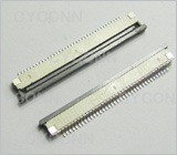 1.0mm 37P FPC连接器 下接，1.0mm 37P FPC插座,1.0mm 37PIn FPC连接器,1.0mm 37 连接器 下接,1.0mm 37PIN FPC