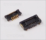 0.4 2*5Pin 合高0.8,0.4mm 10Pin 公座 合高0.8单槽,0.4mmBTB连接器