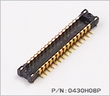 0.4 2*15Pin 合高0.8,0.4mm 30Pin 合高0.8单槽,0.4mmBTB连接器