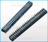 1.0mm Female Header-DIP,1.0mmBToB,1.0板对板连接器,1.0板板连接器,1.0mm Board To Board