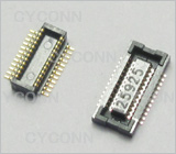 BTB 0.4mm 2×12 合高1.0，板对板0.4mm 2×12 合高1.0