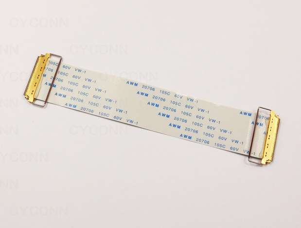 0.5 FFC软排线 40PIN,0.5 FFC排线,40PIN FFC扁平电缆