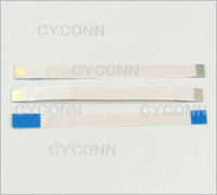 镀金FFC排线，镀金FFC软排线，同向0.5 8P 60mm 露导3mm 补强板5mm，A0.58P60mm3/35/5