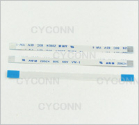 FFC排线，FFC软排线，同向0.5 8P 80mm 露导4mm 补强板8mm，A0.58P80mm4/48/8