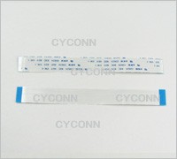 1.0FFC排线，1.0FFC软排线，同向1.0 12P 120mm 露导3mm 补强板5mm，A1.012P120mm3/35/5