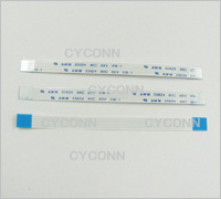1.0FFC排线，1.0mmFFC软排线，同向1.0 6P 100mm 露导4mm 补强板8mm，A1.06P100mm4/48/8