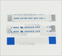 1.0FFC排线，1.0FFC软排线，同向1.0 6P 45mm 露导4mm 补强板8mm，A1.06P45mm4/48/8