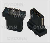 MINI USB 10PIN 公头，MINI USB 10PIN 公插，MINI 10PIN