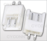 wafer2.50 2P 180度,wafer conn,wafer连接器,Wafer 2.50mm